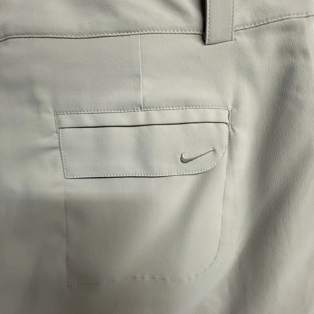 Nike Golf Skort Womens 10 Khaki Dri Fit Stretch Athletic Tennis Skirt - Picture 5 of 11